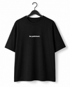 12:00 AM 14 August Black Downshoulder T-Shirt (AZADI)